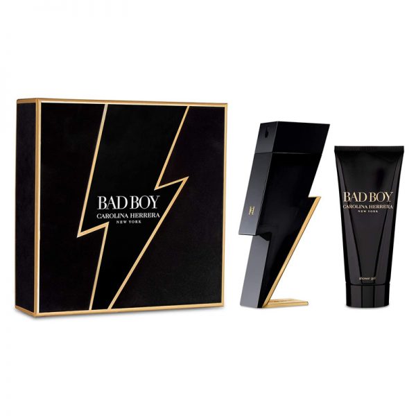 Perfume Carolina Herrera Bad Boy Set para hombre