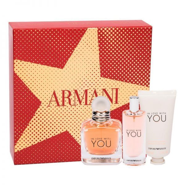 Perfume Giorgio Armani In Love With You Set de mujer