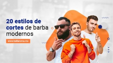 hombres con diferentes cortes de barba modernos