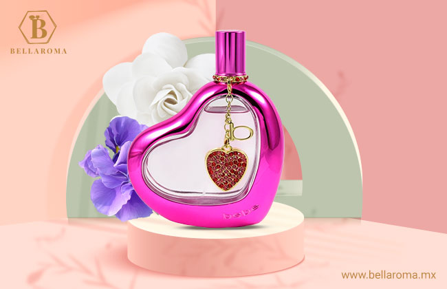 Frasco del perfume para mujer Love de la marca Bebe