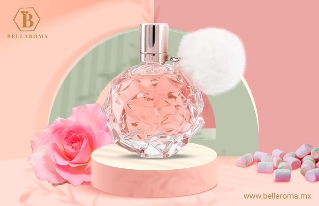 Frasco del perfume para mujer Ari de Ariana Grande