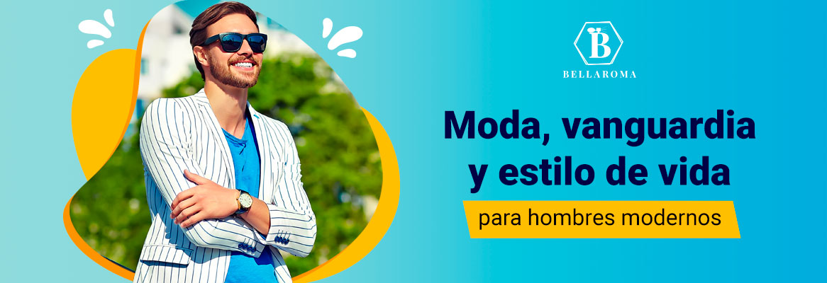 Hombre moderno con ropa de moda