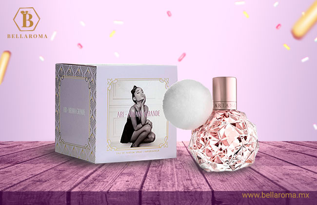 Frasco de perfume por Ariana Grande, Ari