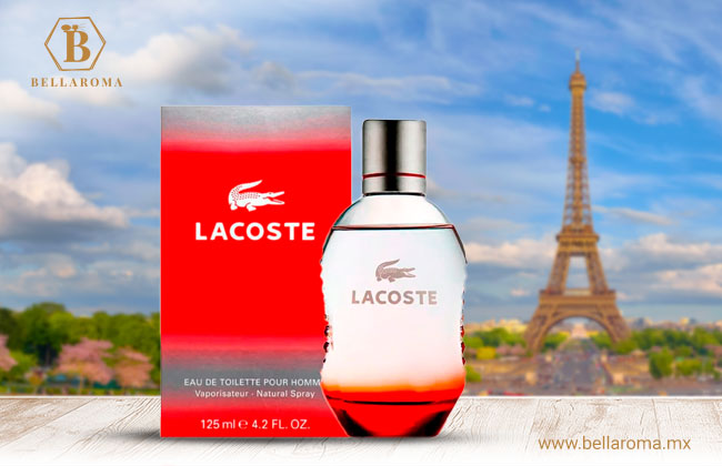Perfume francés de hombre Lacoste Red