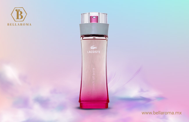 Lacoste: Touch of Pink perfume más rico para mujer