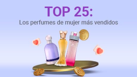 Portada mini de Top 25 perfumes de mujer más vendidos