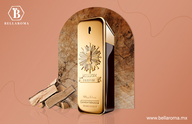 One Million Parfum Paco Rabanne frasco dorado