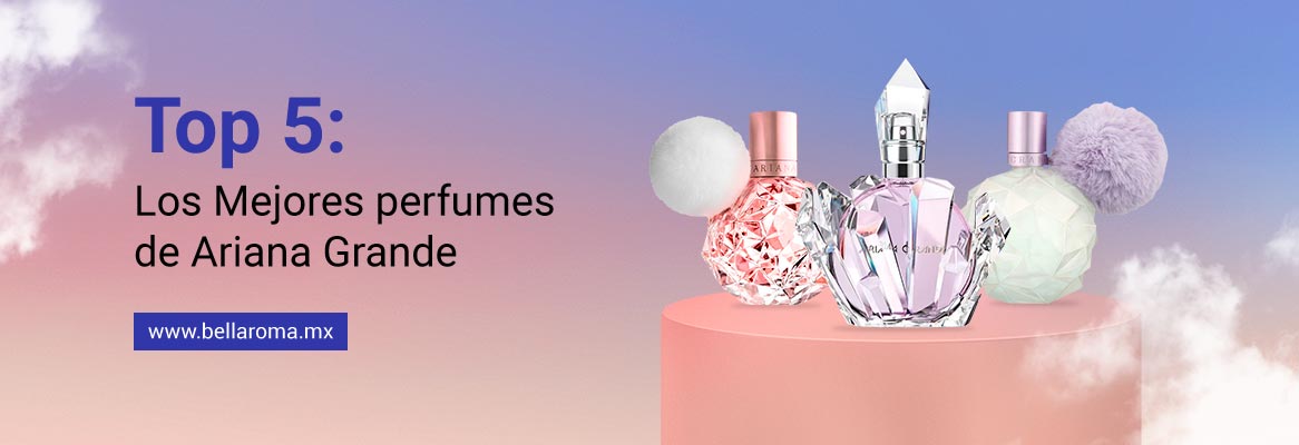 Portada de artículo de los mejores perfumes de Ariana Grande