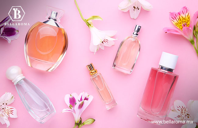 Perfumes organizados por categorías