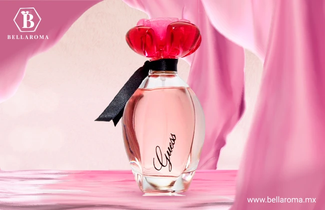 Botella de cristal del perfume para dama Girl de la marca Guess 