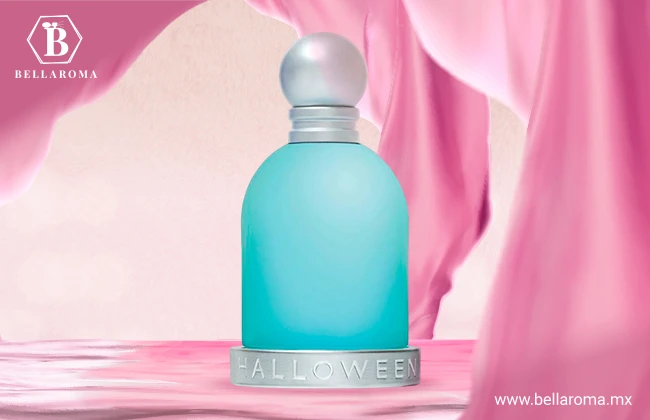 Botella de color azul del perfume Halloween Blue Drop para dama