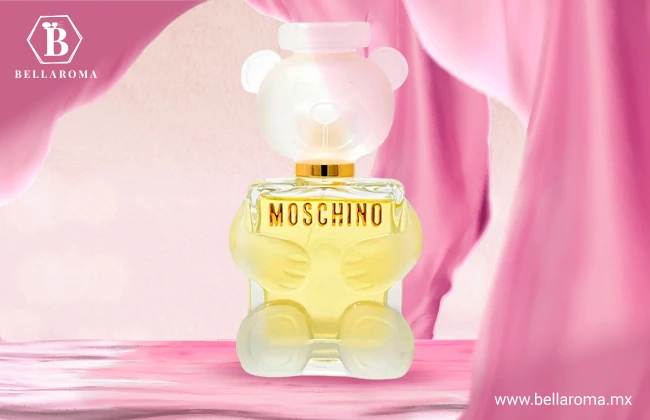 Frasco en forma de osito del perfume para mujer Toy 2 de Moschino
