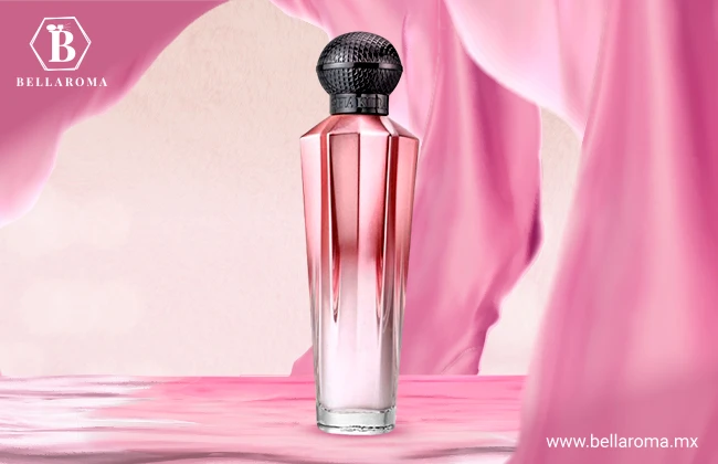 Frasco en forma de micrófono del perfume para dama Dream de la marca Shakira