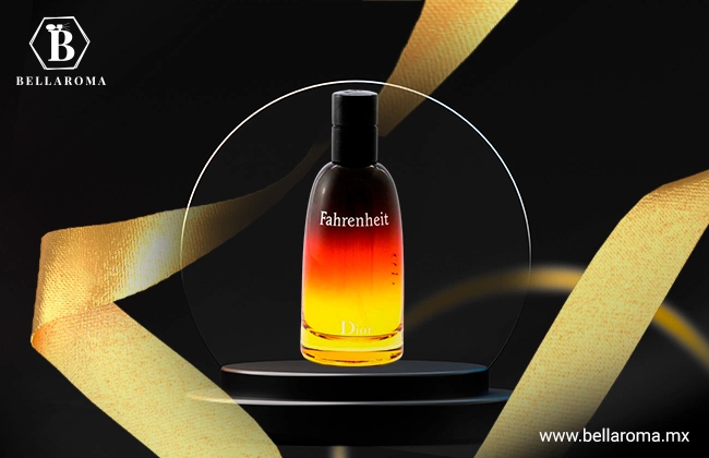 Envase de Fahrenheit, colonia para caballero de Christian Dior