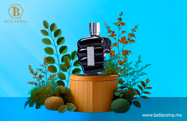 Frasco de perfume primaveral para hombres