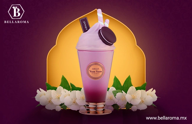 Perfume árabe de la familia olfativa floral frutal para mujeres