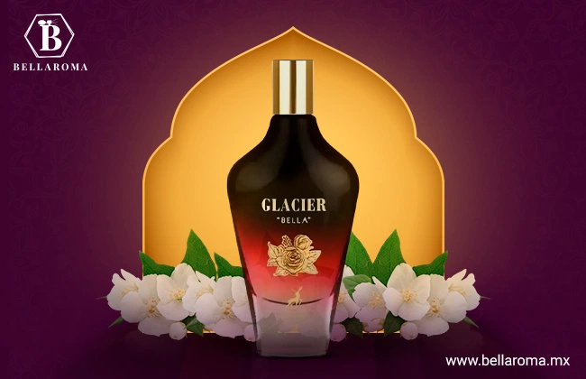 Frasco de perfume árabe para mujeres