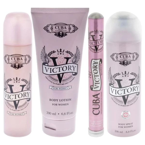 Set Cuba Victory 4pzs para Dama