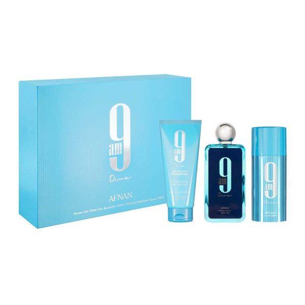 Set Afnan 9am Dive 3 Piezas para Hombre