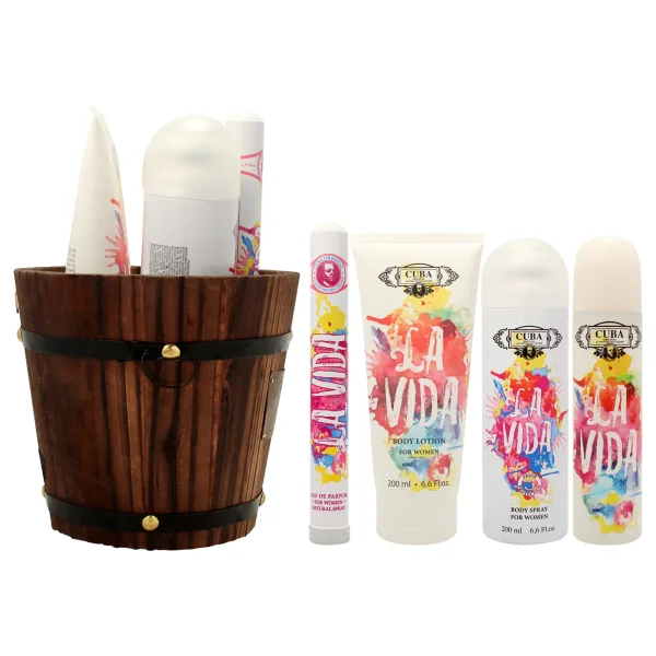 Set Cuba La Vida 4Pzs para Mujer