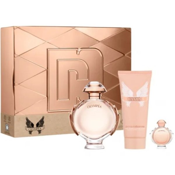 Set Paco Rabanne Olympea 3 Piezas para Mujer
