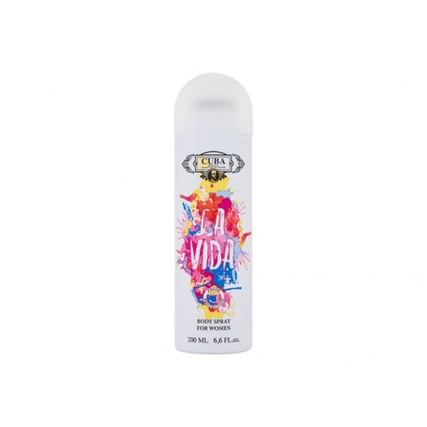 Cuba La Vida 200 ml Body Spray para Mujer