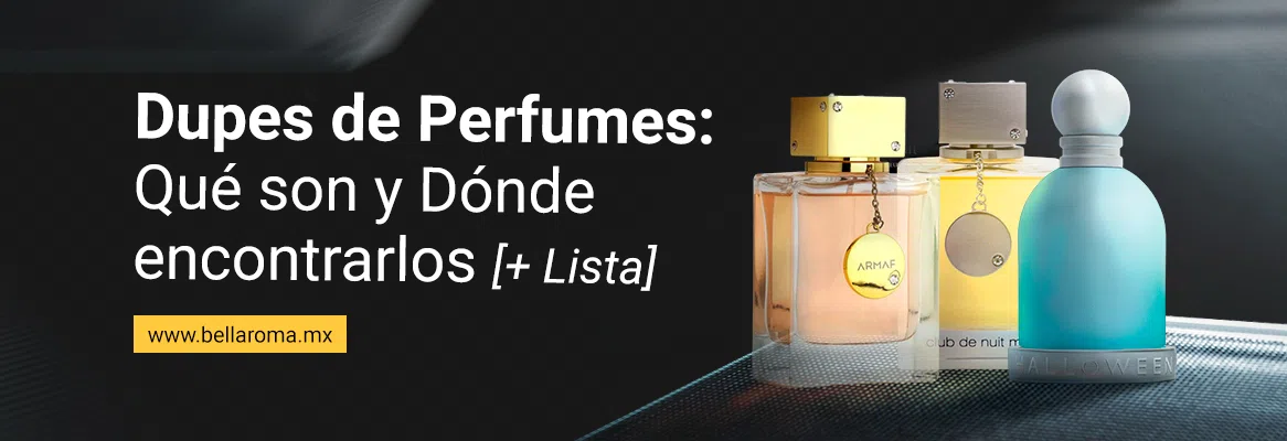Te contamos qué son los dupes de perfumes y en dónde los puedes encontrar