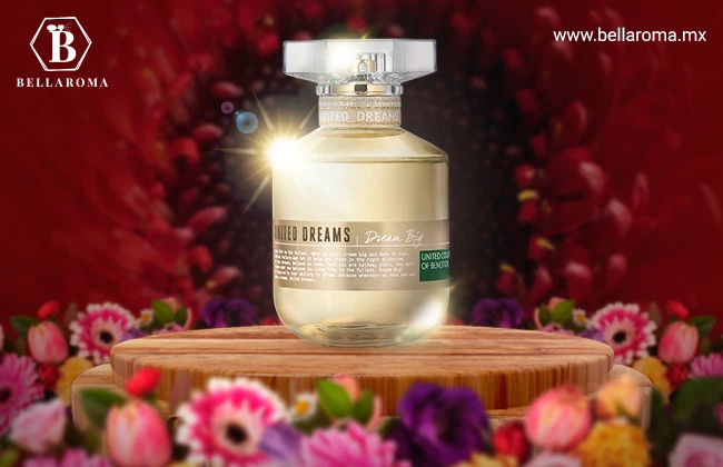 Perfume femenino de matices florales