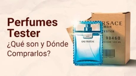Perfume junto a su caja
