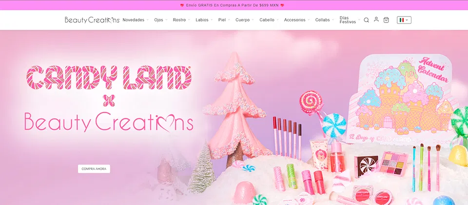 Tienda en línea de Beauty Creations