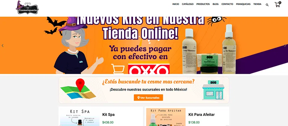 Tienda en línea de La Cosmetiquería especializada en maquillaje y belleza