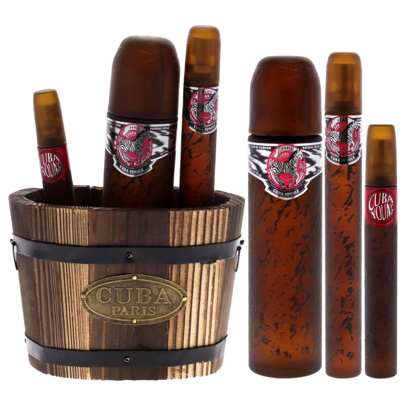 Set Cuba Paris Cuba Zebra 3 pzs para Mujer