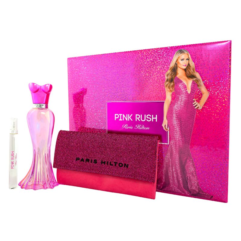 Set Paris Hilton Pink Rush 2 piezas para Mujer